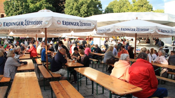 Marktplatz bei der Bad Zwischenahner Woche